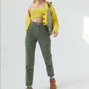BDG Corduroy High-Waisted Mom Pant